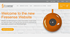 Desktop Screenshot of firesense.co.uk