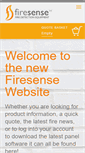 Mobile Screenshot of firesense.co.uk